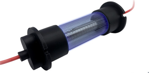 DC24 UVC 222 nm Tubo de lâmpada Excimer Pico 20 W Visão do feixe Comprimento de 360 ​​graus 100 mm Esterilização de ar